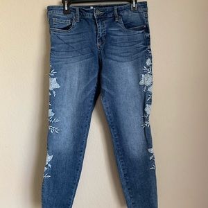 Embroidered Jeans